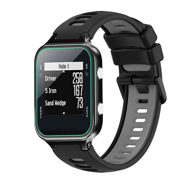 For Garmin Approach S20 Two-Color Silicone Watch Band