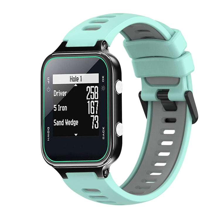 For Garmin Approach S20 Two-Color Silicone Watch Band