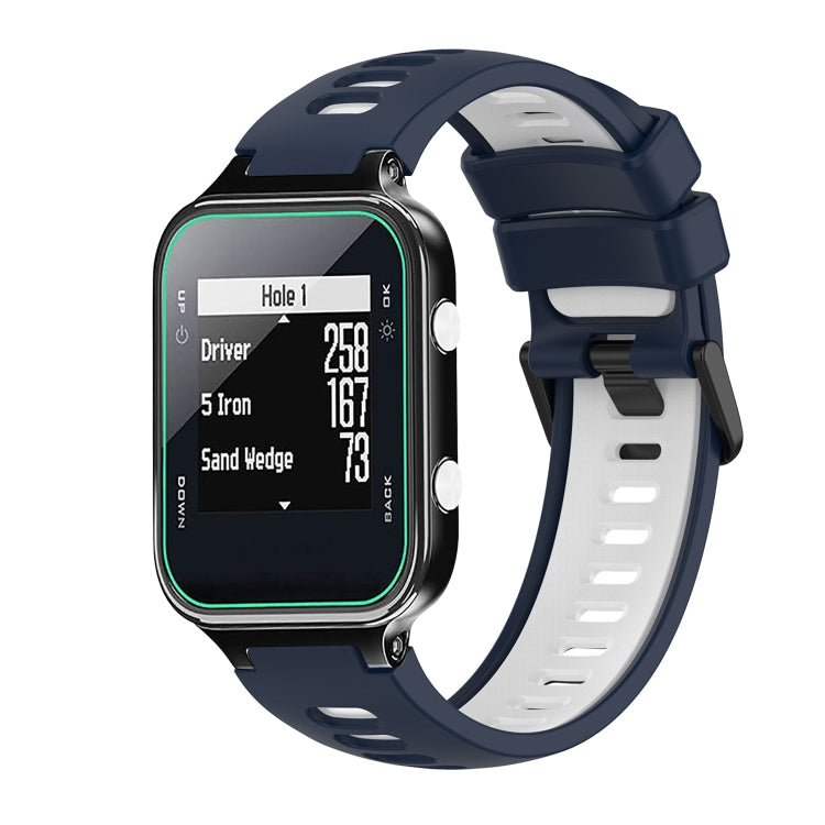 For Garmin Approach S20 Two-Color Silicone Watch Band