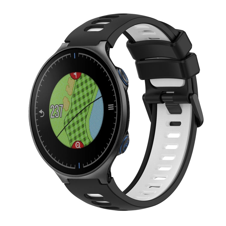 For Garmin Approach S5 Two-Color Silicone Watch Band
