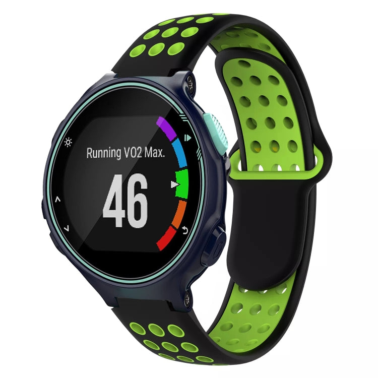 For Garmin Forerunner 735 / 735XT Two-Color Punched Breathable Silicone Watch Band