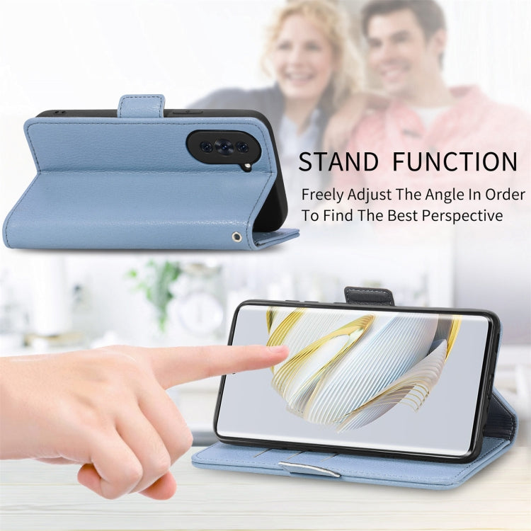 For Huawei Nova 10 Stereoscopic Flowers Leather Phone Case