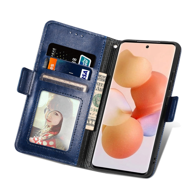 For Xiaomi 12T / Redmi K50 Ultra Grid Leather Flip Phone Case