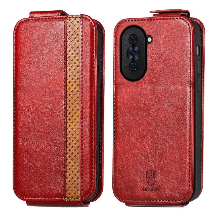 For Huawei nova 10 Zipper Wallet Vertical Flip Leather Phone Case
