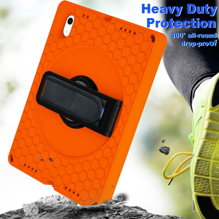 For iPad 10th Gen 10.9 2022 360 Rotation Stand EVA Hard PC Tablet Case with Strap