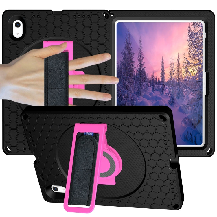 For iPad 10th Gen 10.9 2022 360 Rotation Stand EVA Hard PC Tablet Case with Strap