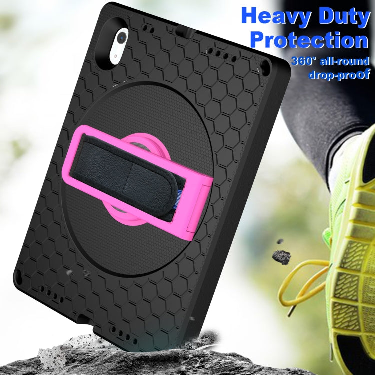 For iPad 10th Gen 10.9 2022 360 Rotation Stand EVA Hard PC Tablet Case with Strap