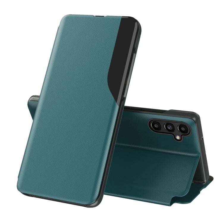 For Samsung Galaxy A14 5G Attraction Flip Holder Leather Phone Case