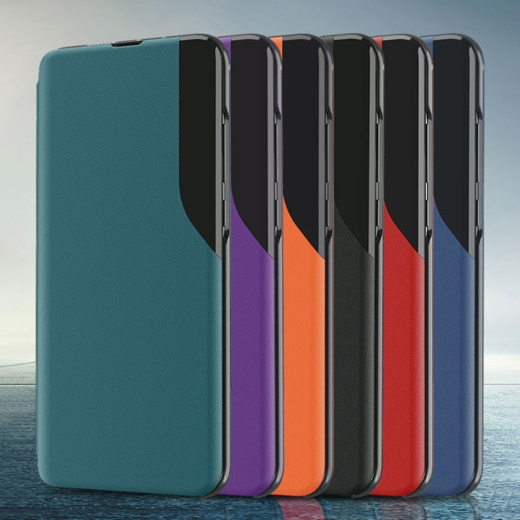 For Samsung Galaxy A14 5G Attraction Flip Holder Leather Phone Case