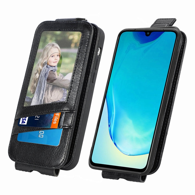 For vivo V25 Zipper Wallet Vertical Flip Leather Phone Case