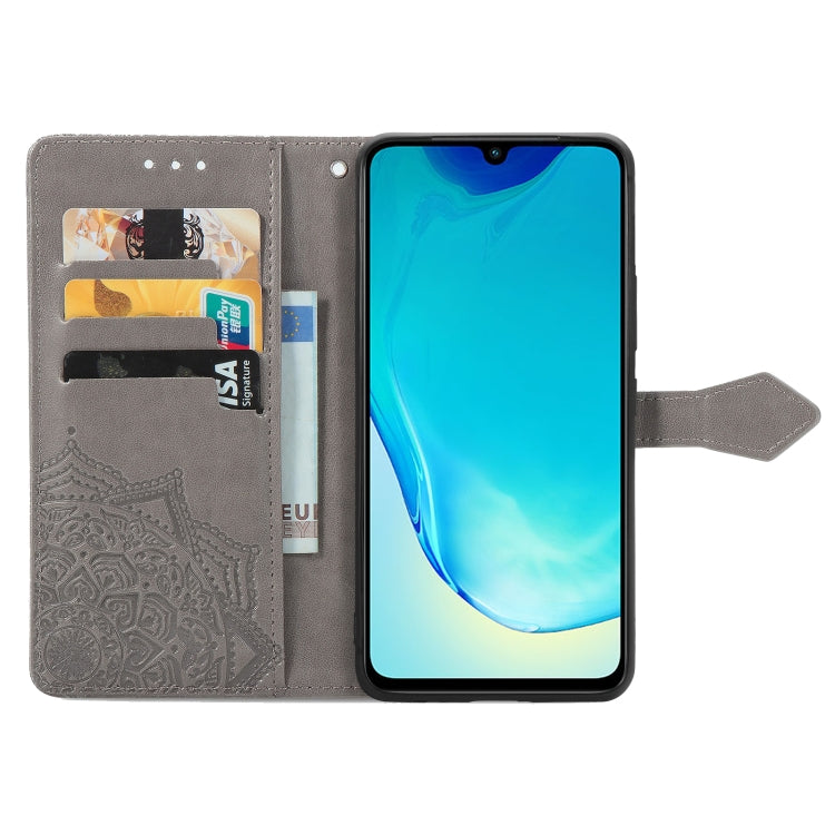 For vivo V25 Mandala Flower Embossed Leather Phone Case