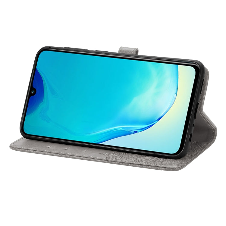 For vivo V25 Mandala Flower Embossed Leather Phone Case