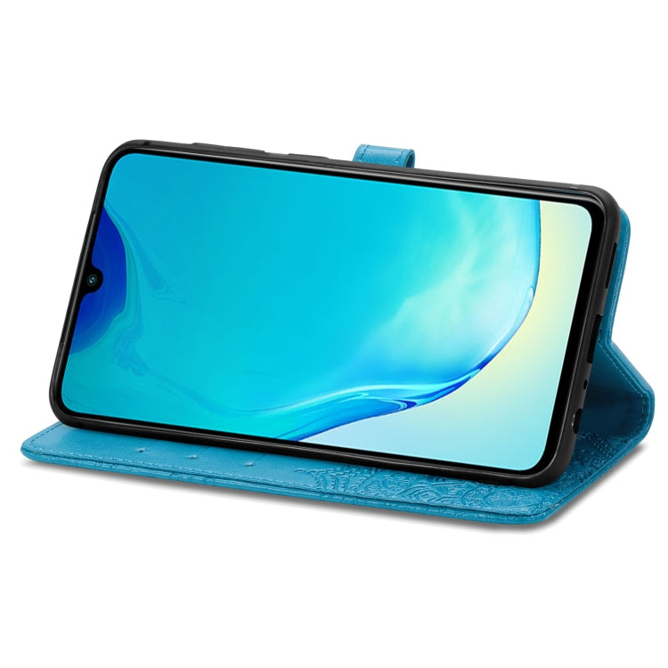 For vivo V25 Mandala Flower Embossed Leather Phone Case