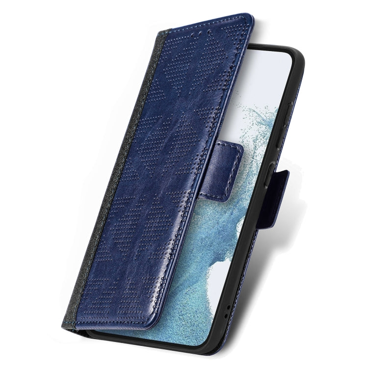For Samsung Galaxy S23+ 5G Grid Leather Flip Phone Case