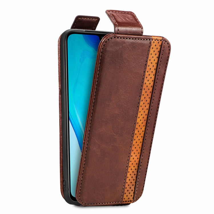 For vivo V25 Splicing Wallet Card Holder Vertical Flip Leather Phone Case