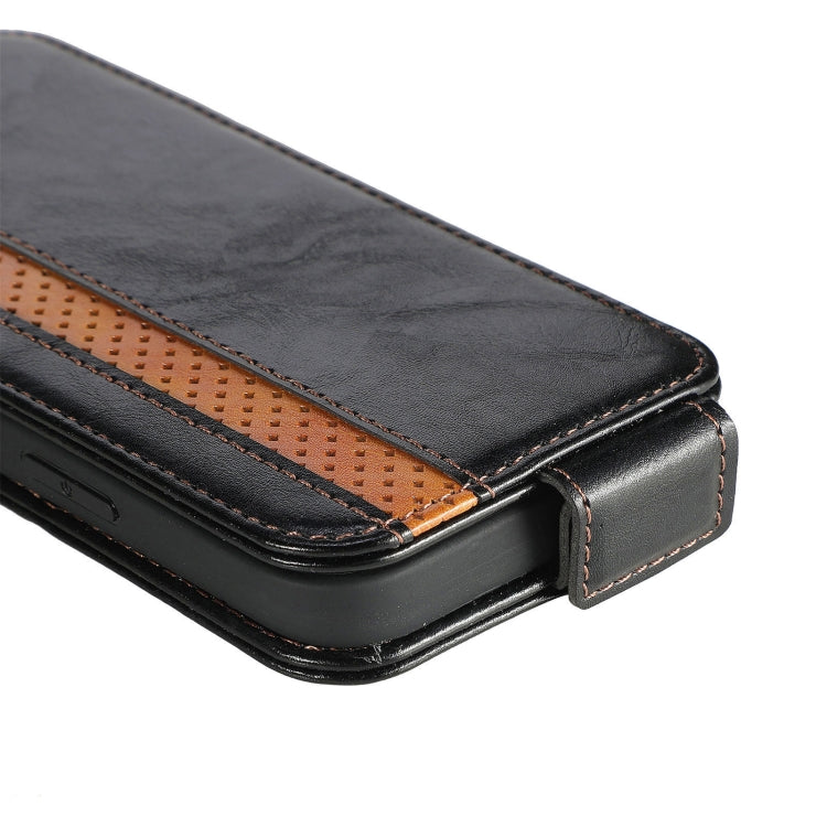 For Samsung Galaxy S23 5G Splicing Wallet Card Holder Vertical Flip Leather Phone Case