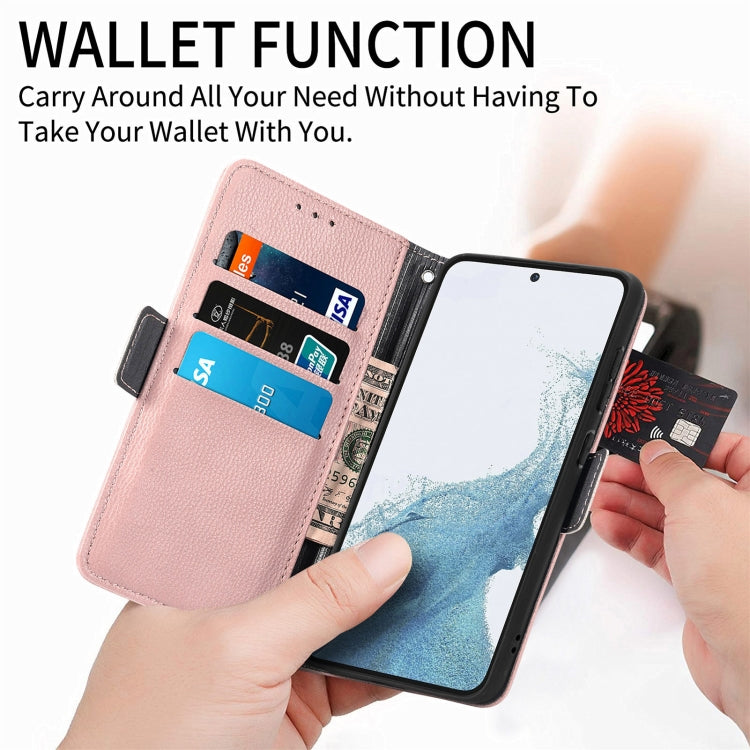 For Samsung Galaxy S23 5G Stereoscopic Flowers Leather Phone Case