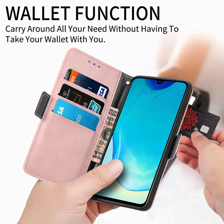 For vivo V25 Stereoscopic Flowers Leather Phone Case