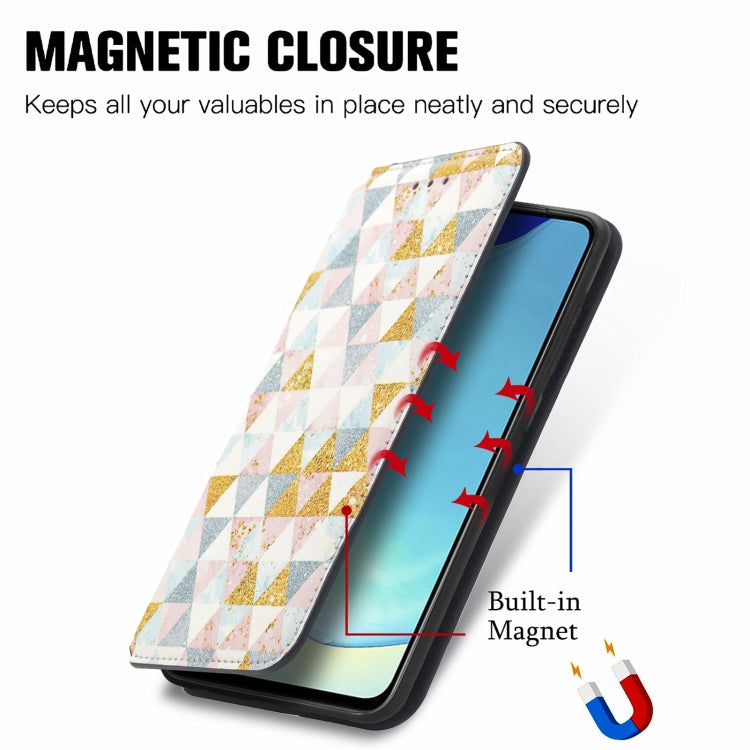 For vivo V25 CaseNeo Colorful Magnetic Leather Phone Case