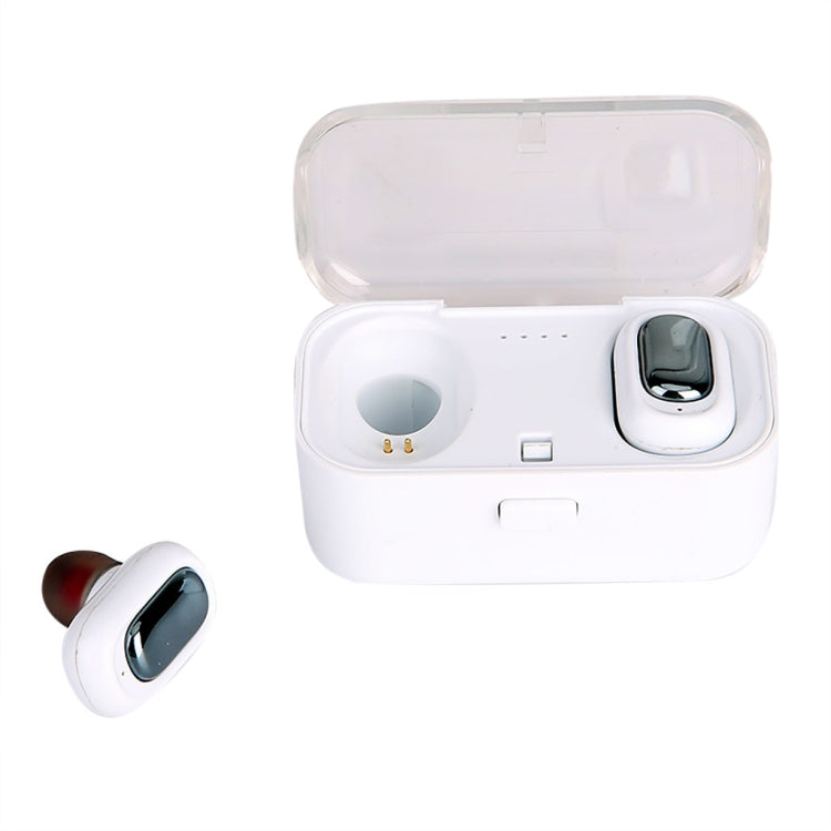 TWS-L1 True HIFI Wireless Bluetooth 5.0 Stereo Sports Headphones(White)
