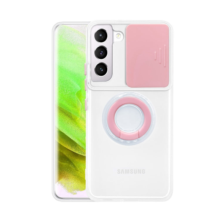 For Samsung GalaxyGalaxy A14 5G Sliding Camshield TPU Phone Case with Ring Holder