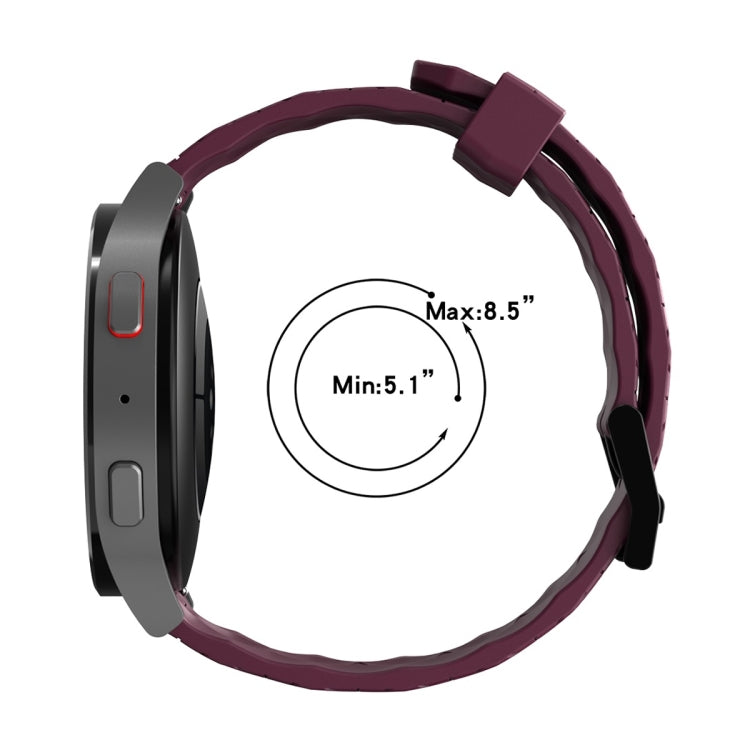 For Amazfit GTS 2 Mini 20mm Football Pattern Solid Color Silicone Watch Band