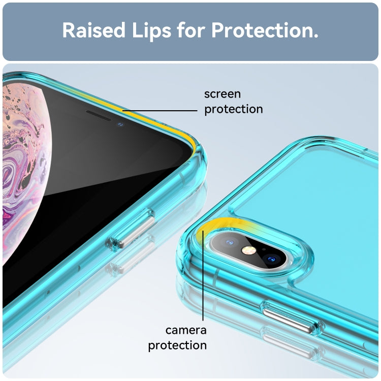 For iPhone X / XS Candy Series TPU Phone Case