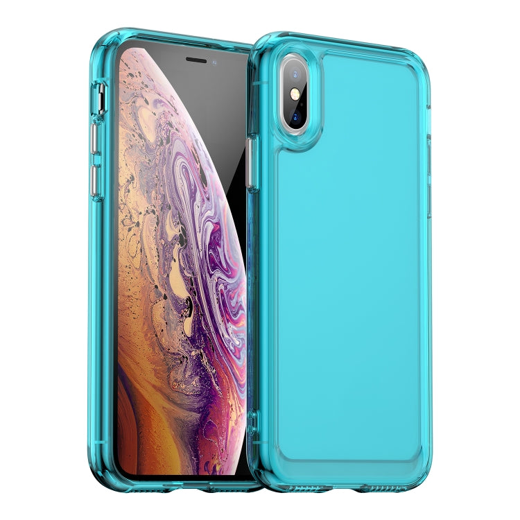 For iPhone XS Max Candy Series TPU Phone Case
