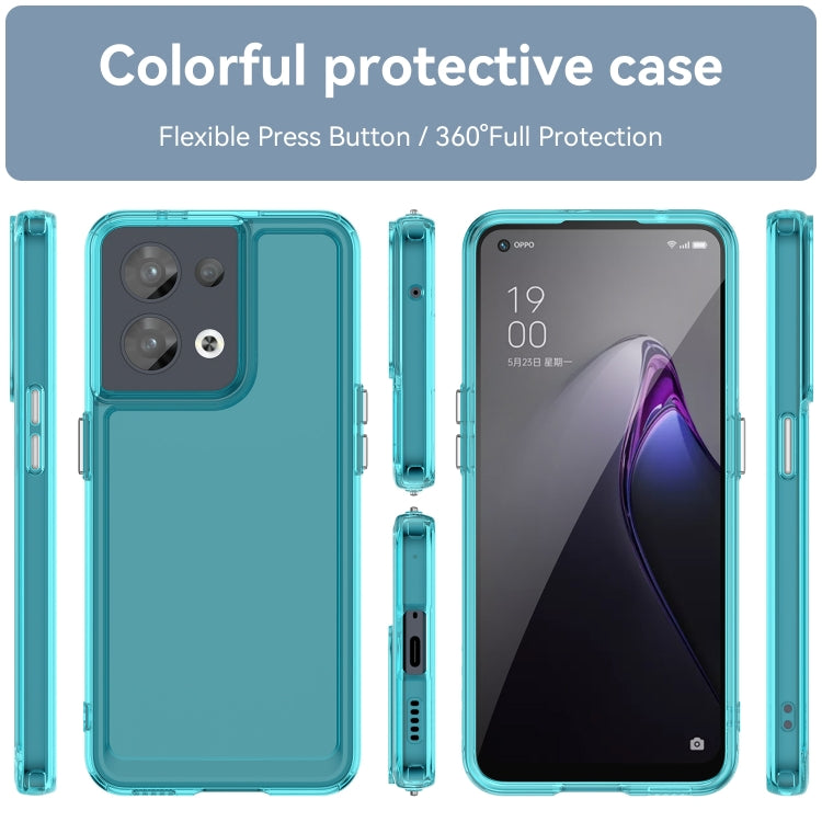 For OPPO Reno8 5G India Candy Series TPU Phone Case