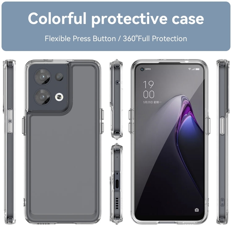 For OPPO Reno8 5G India Candy Series TPU Phone Case