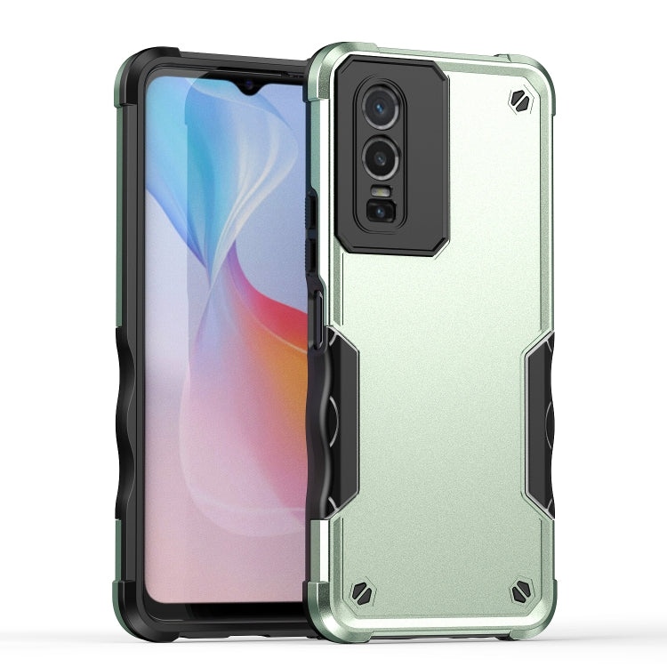 For vivo Y76 Non-slip Shockproof Armor Phone Case