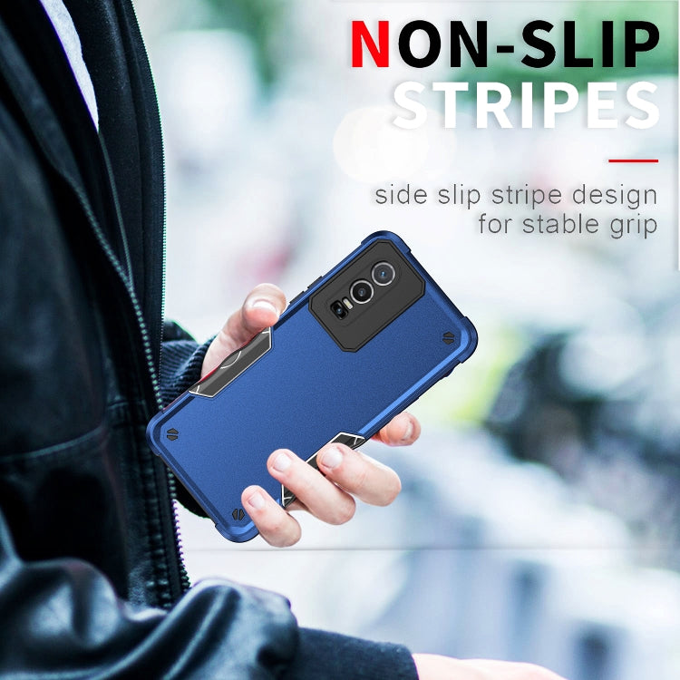 For vivo Y76 Non-slip Shockproof Armor Phone Case