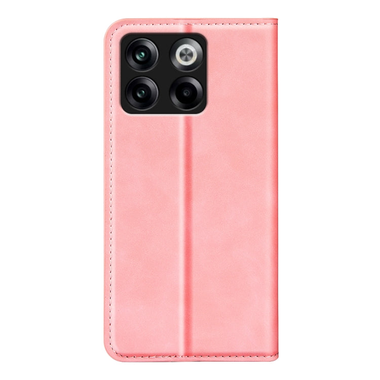 For OnePlus Ace Pro Retro-skin Magnetic Suction Leather Phone Case
