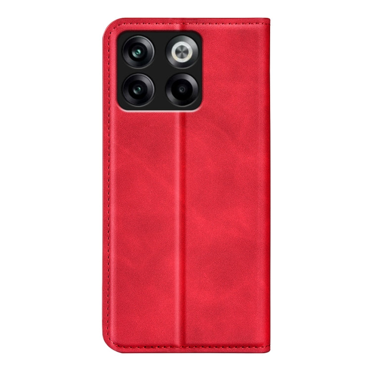 For OnePlus Ace Pro Retro-skin Magnetic Suction Leather Phone Case