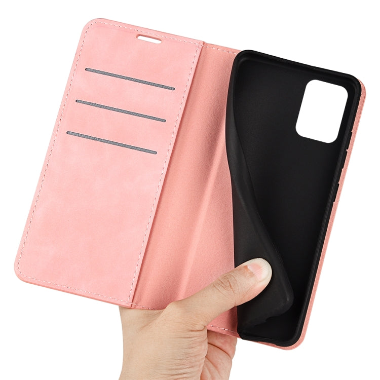 For ZTE Blade A72 5G Retro-skin  Magnetic Suction Leather Phone Case
