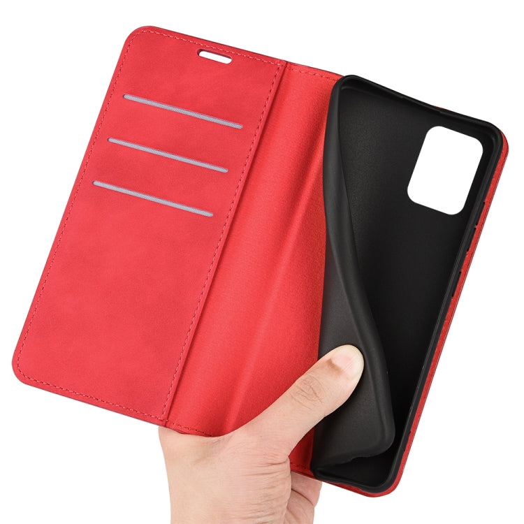 For ZTE Blade A72 5G Retro-skin  Magnetic Suction Leather Phone Case