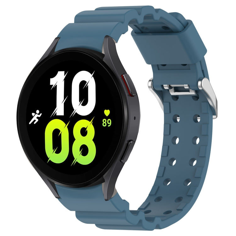 For Samsung Galaxy Watch5 40mm Armor Pure Color Silicone Watch Band