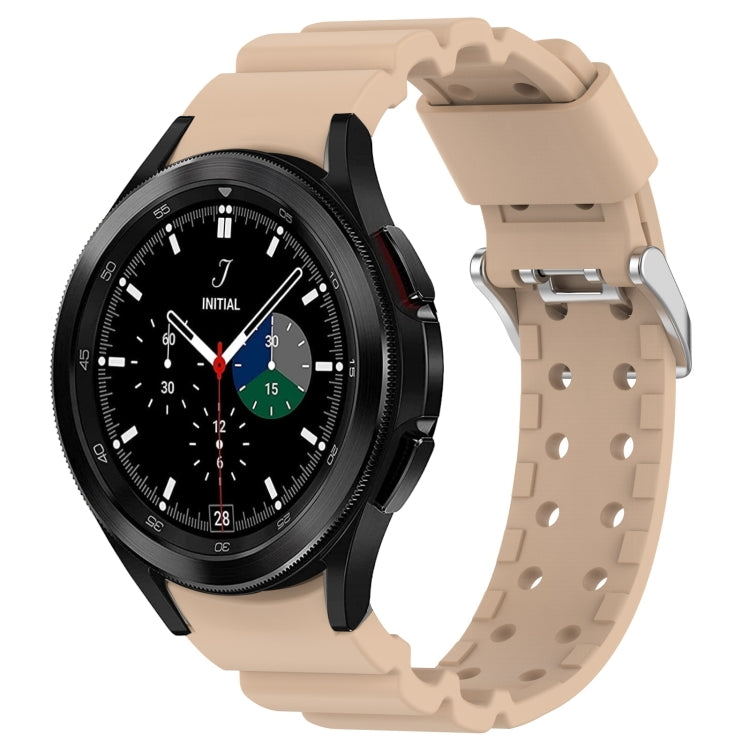 For Samsung  Galaxy Watch4 Classic 42mm Armor Pure Color Silicone Watch Band