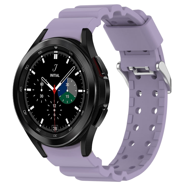 For Samsung  Galaxy Watch4 Classic 42mm Armor Pure Color Silicone Watch Band