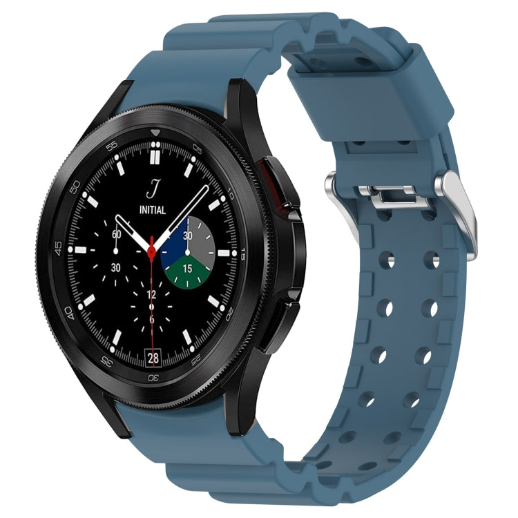 For Samsung  Galaxy Watch4 Classic 46mm Armor Pure Color Silicone Watch Band