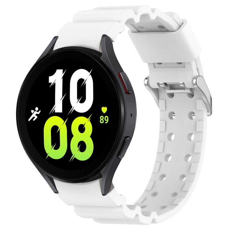 For Samsung Galaxy Watch5 44mm Armor Silicone Watch Band + Protective Case