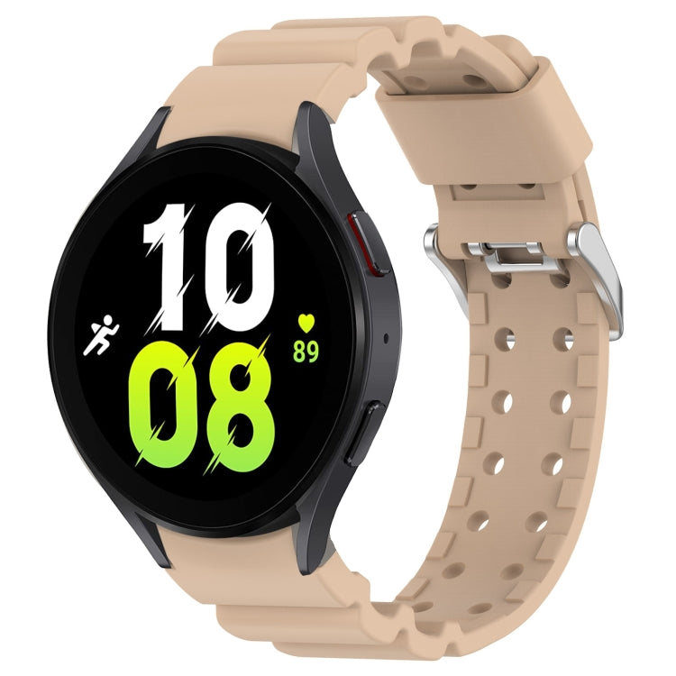 For Samsung Galaxy Watch5 40mm Armor Silicone Watch Band + Protective Case