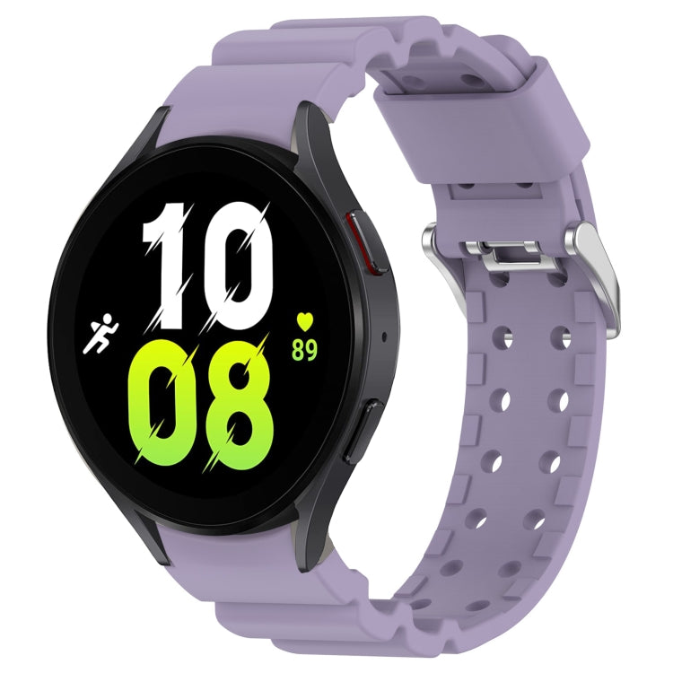 For Samsung Galaxy Watch5 40mm Armor Silicone Watch Band + Protective Case