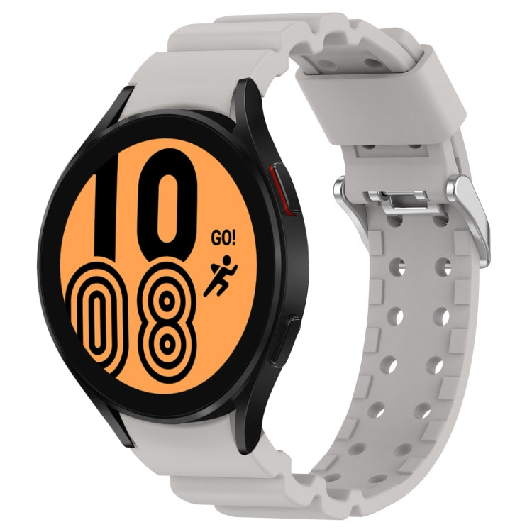 For Samsung Galaxy Watch4 40mm Armor Silicone Watch Band + Protective Case