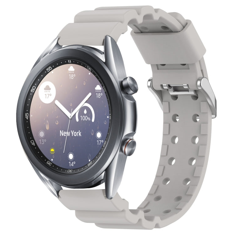 For Samsung Galaxy Watch3 41mm Armor Silicone Watch Band + Protective Case