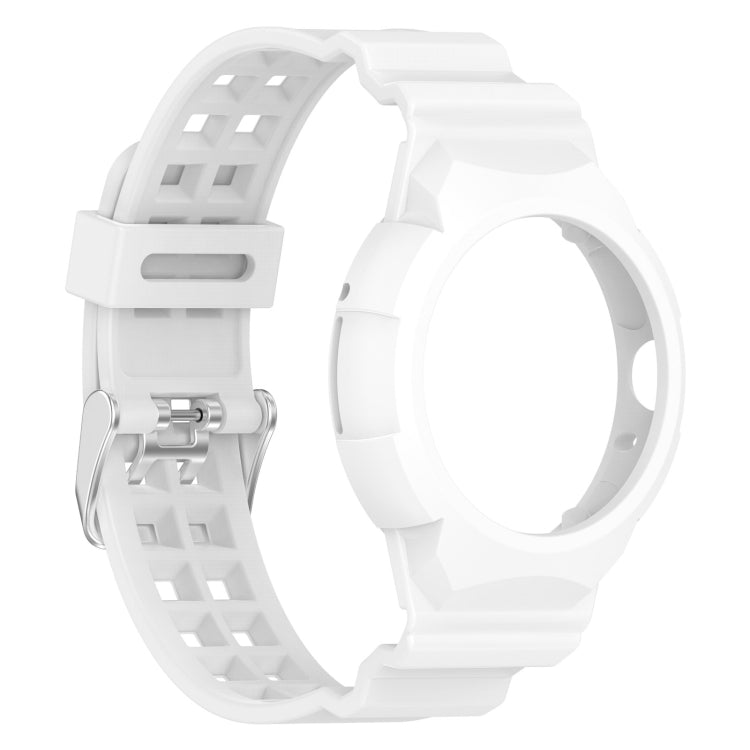 For Google Pixel Watch Integrated Fully Enclosed Silicone Watch Band