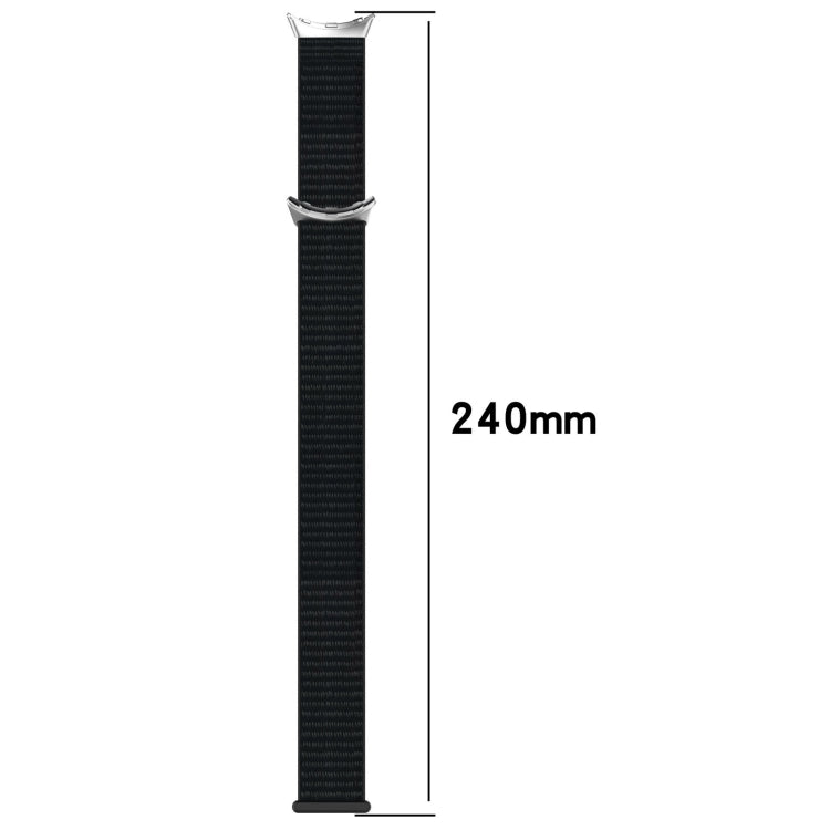 For Google Pixel Watch Nylon Weave Watch Band