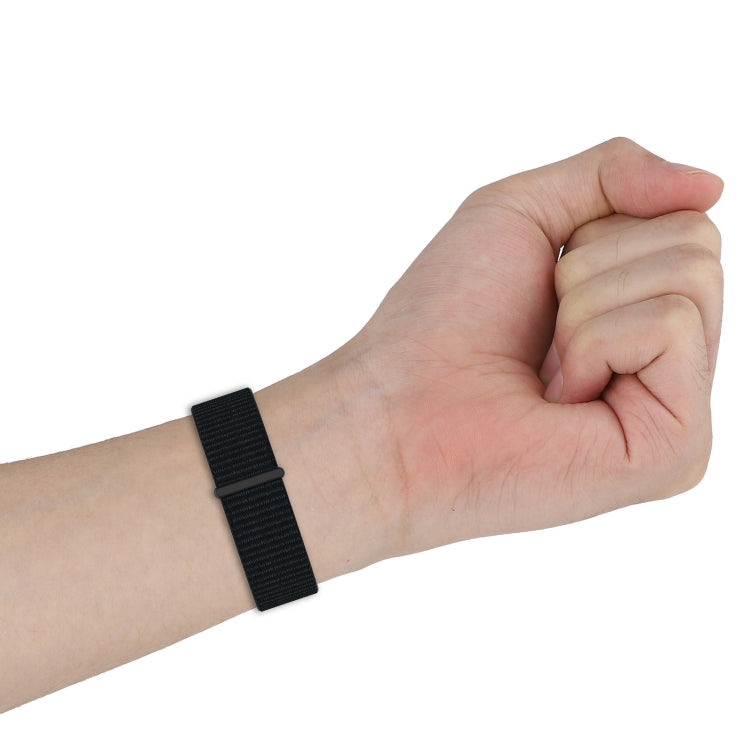 For Google Pixel Watch Nylon Weave Watch Band