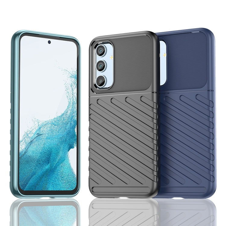 For Samsung Galaxy A54 5G Thunderbolt Shockproof TPU Protective Soft Phone Case(Green)