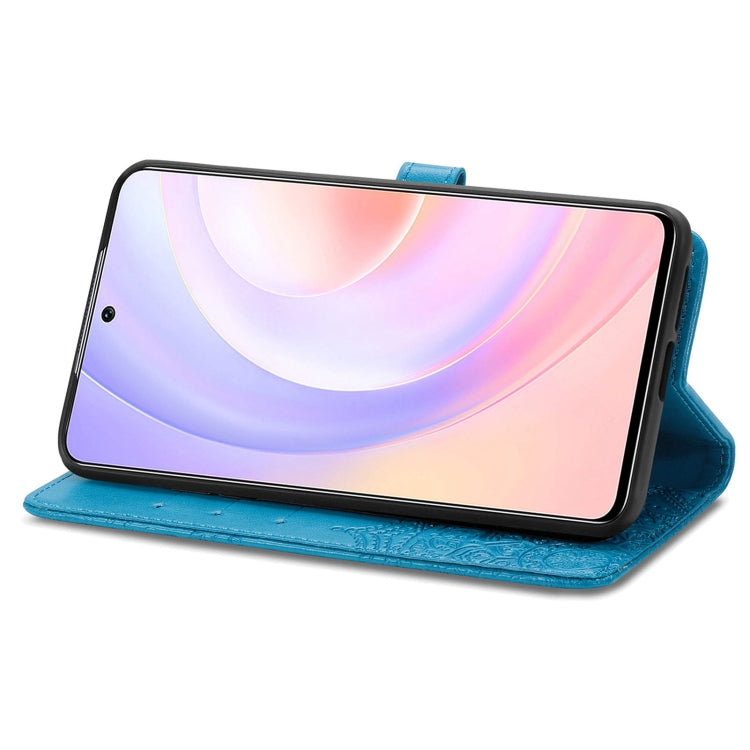 For Honor 50 SE / Huawei Nova 9 Se Mandala Flower Embossed Leather Phone Case